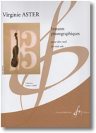 Partition Instants photographiques pour alto seul